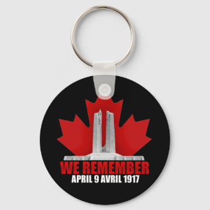 Vimy Ridge som vi minns Nyckelring