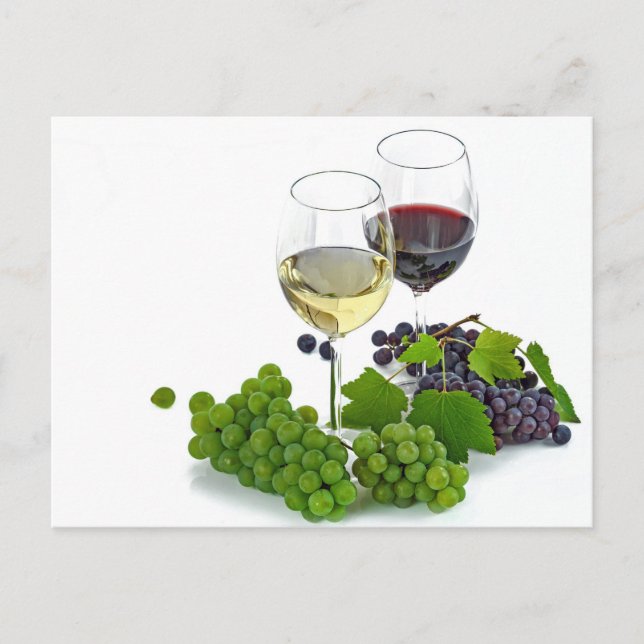 Vin 2-vykort vykort (Framsida)