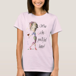 Vin a bet - du ska den bättre känselförnimmelsen! t-shirt