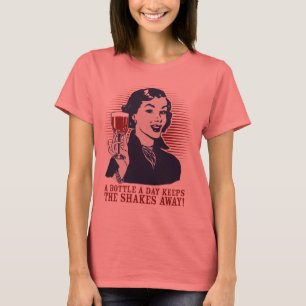 Vin "A Flaska A Day" T-Shirt