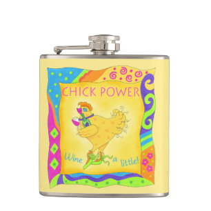 Vin a Little Chick Power Namn Personlig Gult Fickplunta