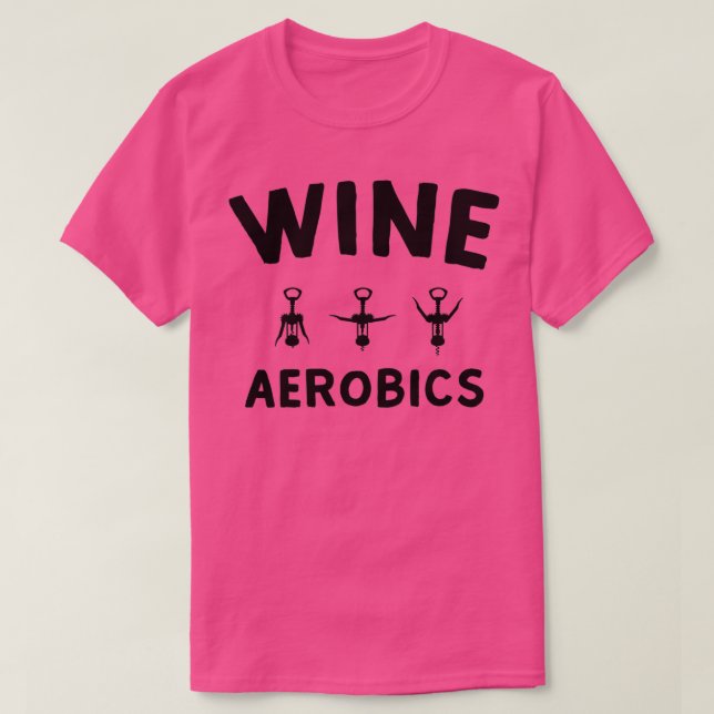 Vin aerobics 4 t shirt (Design framsida)