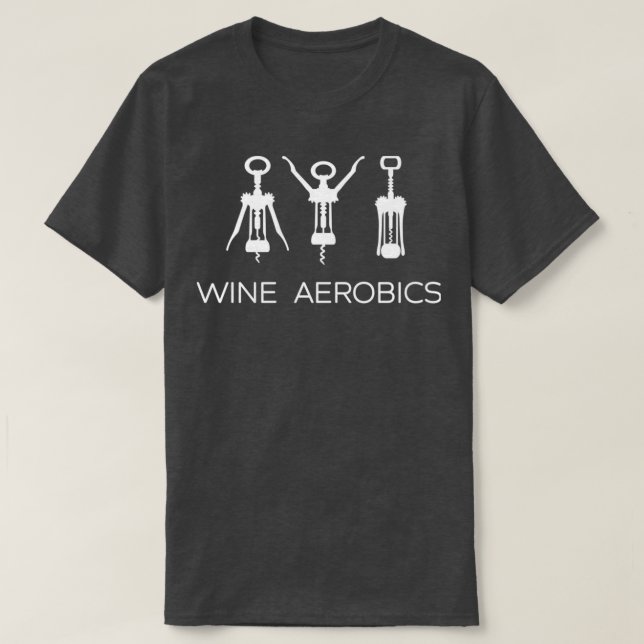 Vin Aerobics Yoga Gym Exercise 1 T Shirt (Design framsida)
