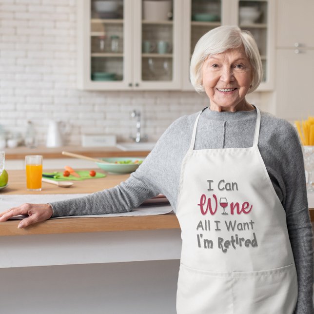 Vin allt jag vill ha Pension Förkläde (Skapare uppladdad)