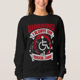 Vin alltid på musikaler, rullstolshandikapp D T Shirt