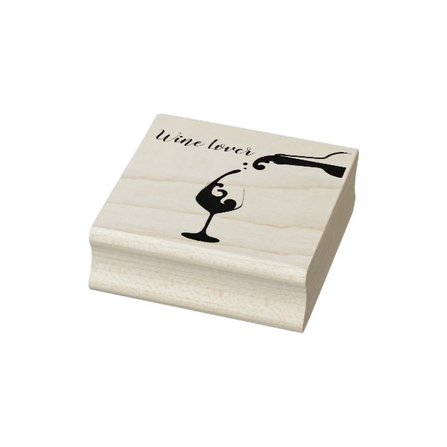 Vin Älskare Frimärke Stämpel (Stämpel)