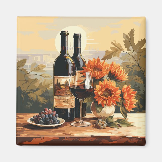 Vin Älskare Magnet (Framsidan)