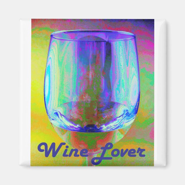 Vin Älskare Magnet (Framsidan)