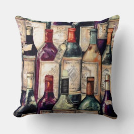 Vin Älskare Pillow Kudde
