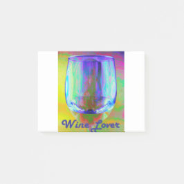 Vin Älskare Post-it Block