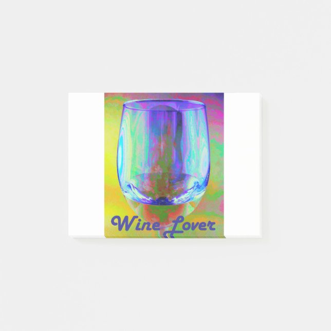 Vin Älskare Post-it Block (Framsida)
