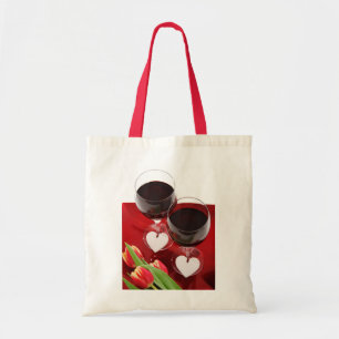 Vin Älskare tote bags Tygkasse