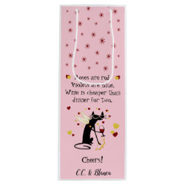 Vin är billigare än middagen för 2 Valentine