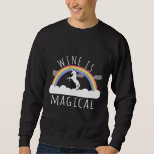 Vin är magiskt lång ärmad tröja