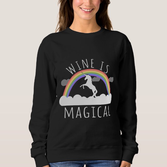 Vin är magiskt t shirt (Framsida)