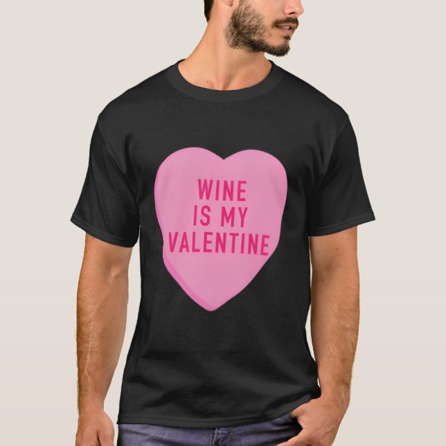 Vin är min konversation t shirt (Framsida)