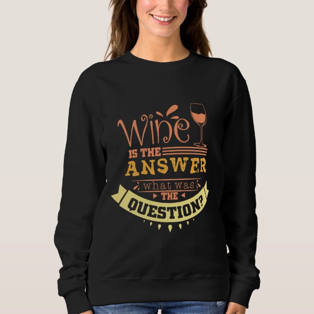 Vin är svaret 65 t shirt (Framsida)