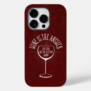 Vin är svaret Fodral-Mate iphone case
