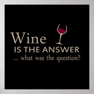 vin är svaret på frågan poster