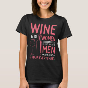 Vin är till kvinnor eftersom tabbbandet är till Ma T Shirt