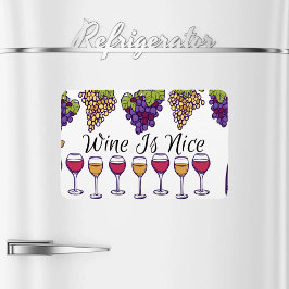 Vin är trevligt flexibelt fotomagnet magnet