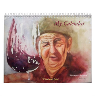 Vin Art Calendar Kalender
