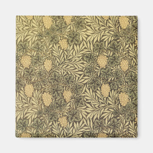 Vin av William Morris, Vintage textilmönster Magnet