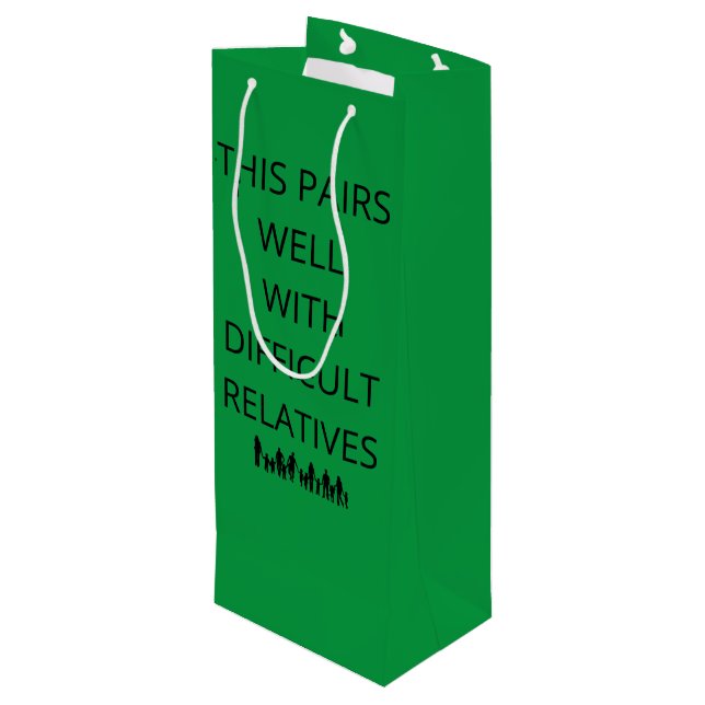 Vin Bag Vin Tote, den berömda Thanksgivingen (Baksidan Vinklad)