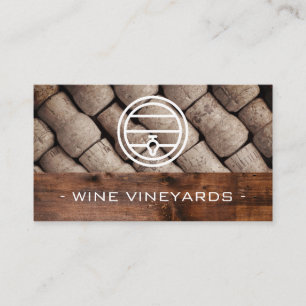 Vin Barrel Catering Services Maskiner Visitkort