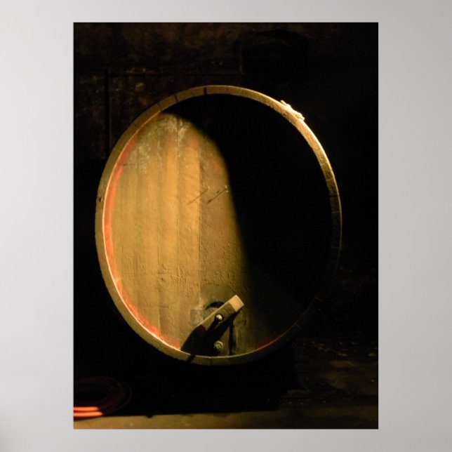 Vin Barrel Poster (Framsidan)