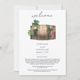 Vin Barrel Winery Vineyard Bröllop Itinerary