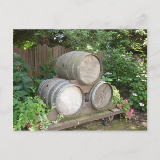 Vin Barrels - Vin Land Vykort