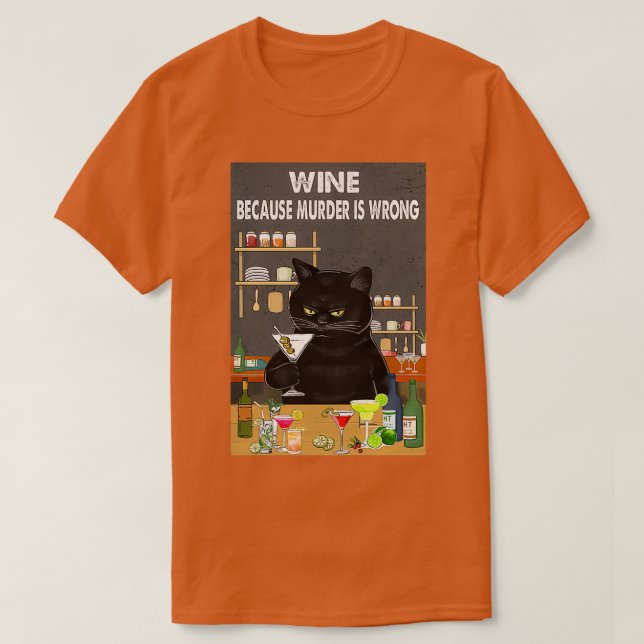 Vin Bartender T Shirt (Design framsida)