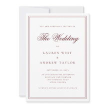 Vin Bordeaux Modern minimalist Bröllop vid