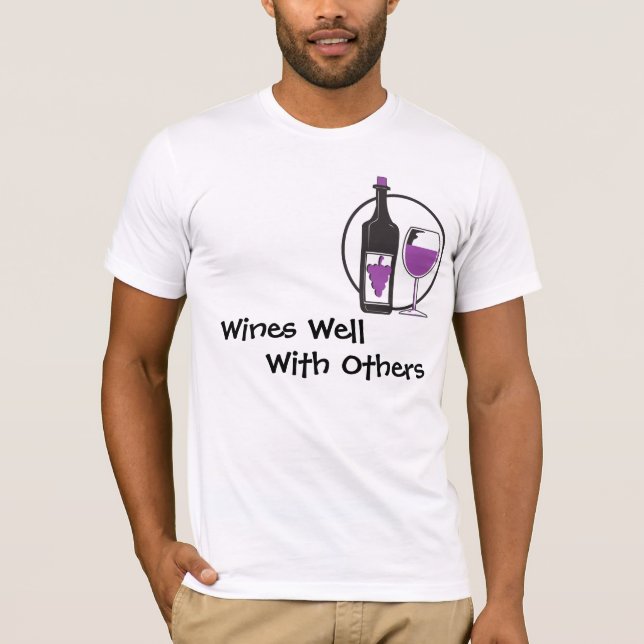 Vin bra med andra t-shirt (Framsida)