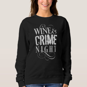 Vin & BrottsNatt - rolig sann kriminalitet T Shirt