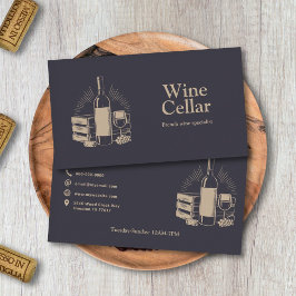Vin Cellar - Guld Visitkort