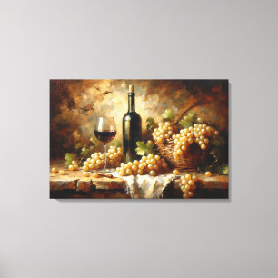 Vin Cellar Winery Graphics still Life Canvastryck
