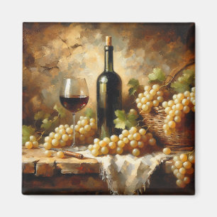 Vin Cellar Winery Graphics still Life Magnet