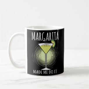 Vin Cocktail Älskare Margarita har gjort det Kaffemugg