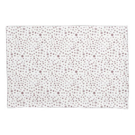 Vin Confetti Watercolor Dots Pillowcase