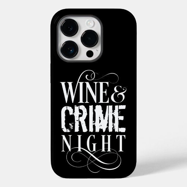 Vin & Crime Night - lustig verklig brottslighet (Baksida)