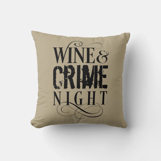 Vin & Crime Night - lustig verklig brottslighet De Kudde (Framsida)