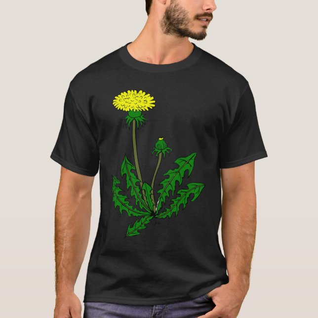 Vin Dandelion som dricker Vin och Dandelion 115 T Shirt (Framsida)