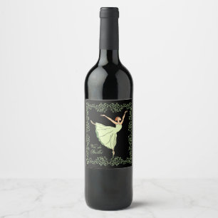 Vin de Ballerina Hedra Vinflaska Etikett