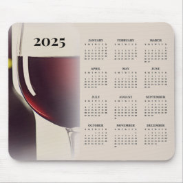Vin Design 2025 Calendar Mousepad Musmatta