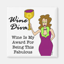 Vin Diva ’Fabulous’ Magnet