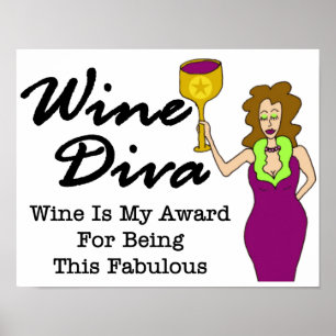 Vin Diva ’Fabulous’ Poster