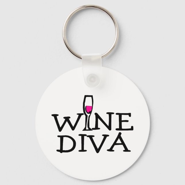 Vin Diva Nyckelring (Framsida)