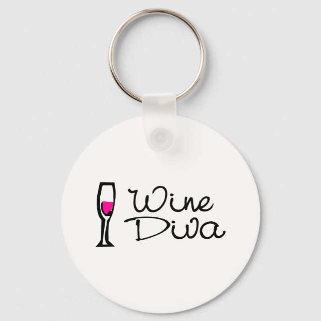 Vin Diva Nyckelring (Framsida)